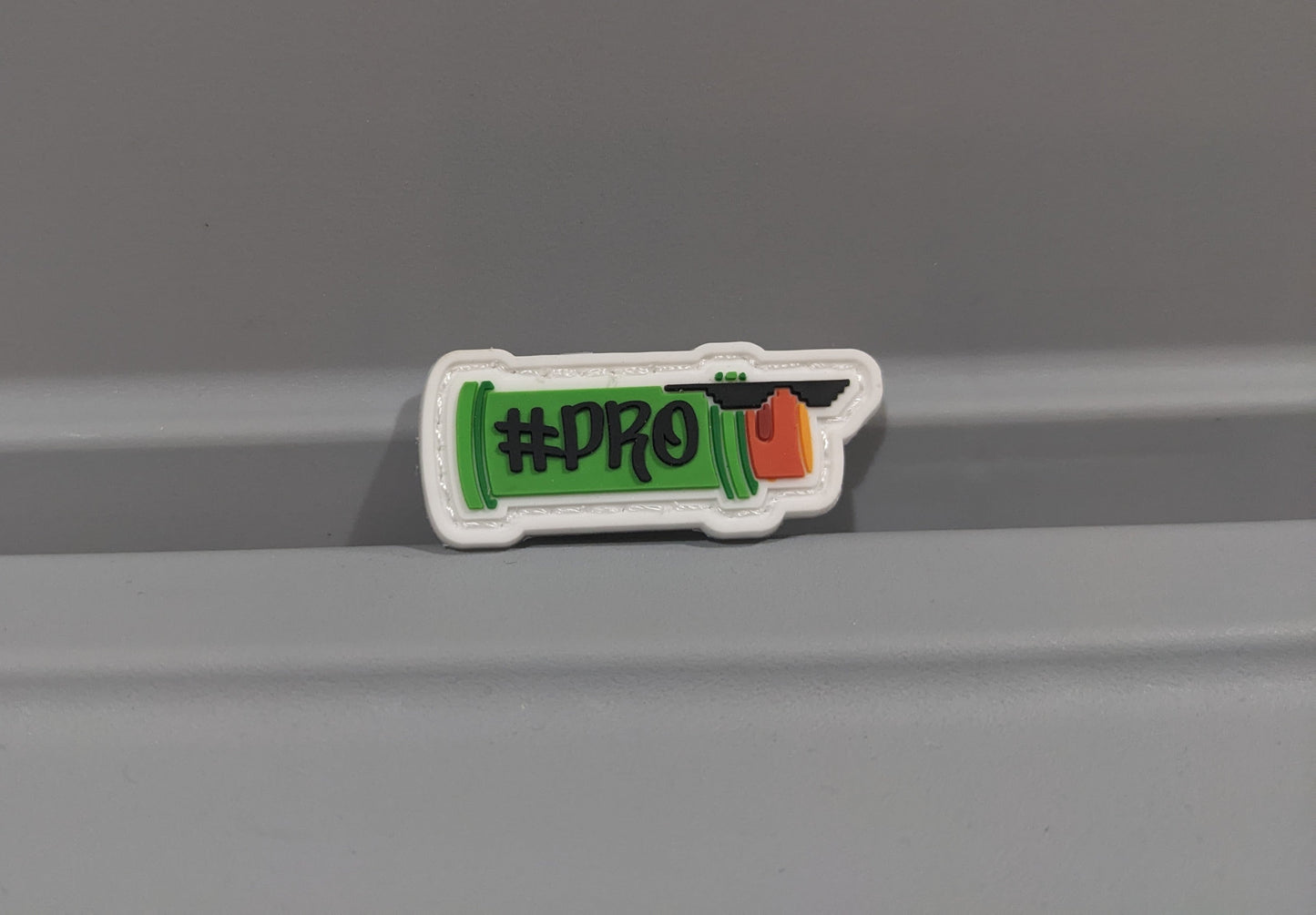 "#Pro" Velcro Patch 1.6"x.6"