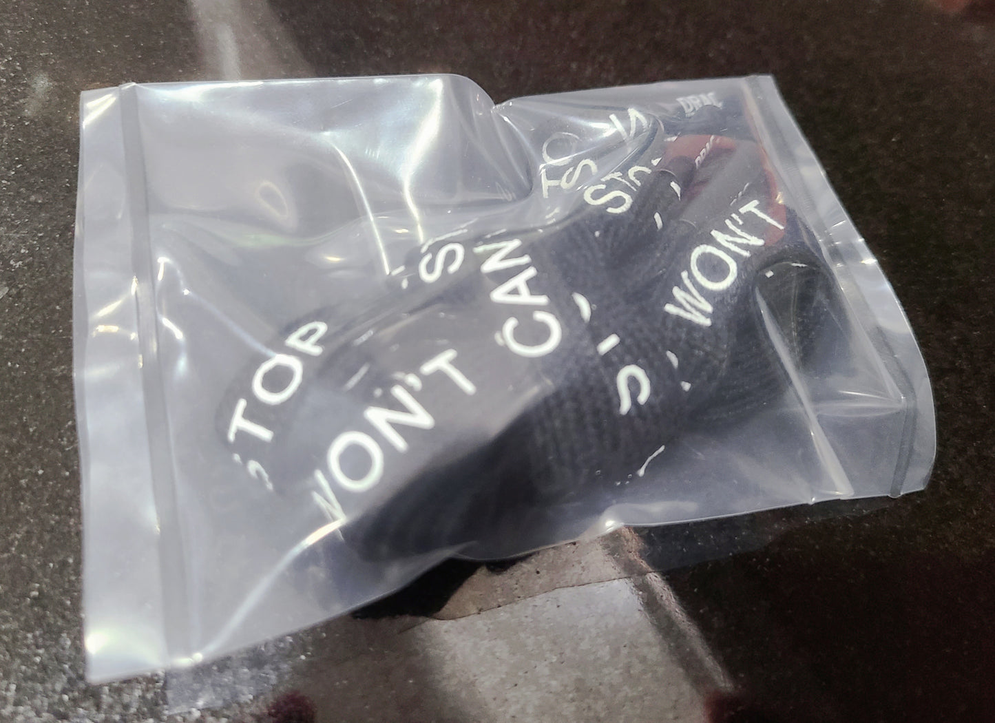 "Can't Stop Won't Stop" Shoelaces