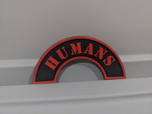 "Humans VS Zombies" Velcro Patches